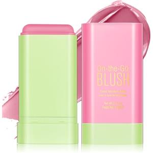 LOPHE Crema Fard Stick, Blush Matte Lunga Durata Texture Cremosa, Multi-Use per Occhi Labbra e Guancia, Velvet Touch(01#)