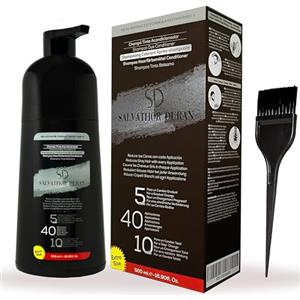 SD SALVATHOR DURAN Tinta Barba Uomo - Tintura Barba Uomo - Salvathor Duran - 500 ml - 40 Applicazioni