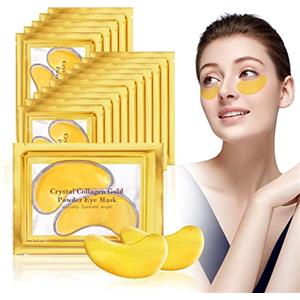 URAQT Patch Occhi, 16 Paia Maschera Occhi Maschera Contorno Occhi, Maschera d'occhio del Collagene Maschere Occhi per Anti Occhiaie, Eye Mask di Ridurre Borse, Anti-Rughe, Anti-Età