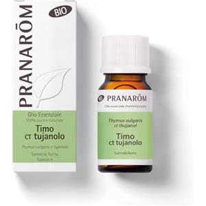 Pranarom Pranarôm Olio Essenziale di Timo a Foglie di Santoreggia - Sommità Fiorita - Olio essenziale 100% puro, naturale, biologico e chemiotipizzato HECT - 10 ml