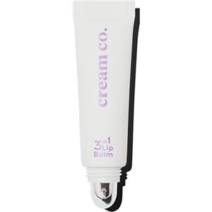 cream co. 3in1 Balsamo per labbra nutriente, acido ialuronico, idratante e riparatore della barriera, cura delle labbra per tutti i tipi di labbra, balsamo per labbra colorato, protegge e rinnova, veg