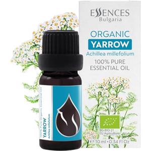 Essences Bulgaria Olio Essenziale di Achillea Biologico 10ml | Achillea millefolium | 100% Puro e Naturale | Non Diluito | Grado Terapeutico | Fattoria a Conduzione Familiare | Distillato a Vapore