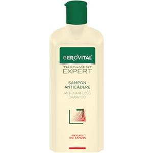 GEROVITAL Shampoo Anticaduta, Riduce Significativamente e Previene la Caduta dei Capelli, Stimola la Sua Crescita Sana e Rafforza la Radice, 400 ml, Gerovital Tratament Expert