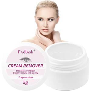 FADLASH Crema Rimuovi per Ciglia Estensioni FADLASH Solvente per Extension Ciglia Remover Crema Extension Ciglia Delicata e Rapida Rimozione Rapida Della Colla Ciglia(Non Profumato)