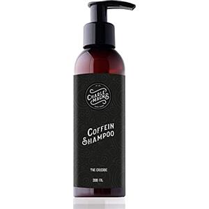 Charlemagne Caffeine Shampoo - Shampoo Uomo per Caduta Capelli - Anti-Caduta con Caffeina - Capelli Forti e Sani - Pompa Erogatore - 200 ml