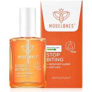 Modelones Smalto Amaro per non Mangiare le Unghie 15ML, Nails Stop Biting, Migliora l'aspetto Delle Unghie e Delle Cuticole, è Invisibile, Rapida, Adatto per Adulti e Bambini 3+