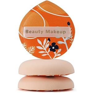 CORNERIA Spugna grande per il trucco, 1 pezzo, super morbida, per applicare rapidamente il trucco in 3 secondi, strumento per trucco bagnato e asciutto, per fondotinta liquido, cipria in polvere