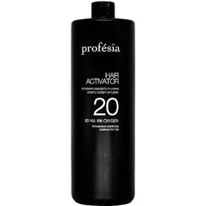 PROFESIA Attivatore Capelli Ossigeno 20 Volumi per Capelli 1000 ml per Crema Colorante Keratin & Argan ed Ekstra Texture Cremosa e Vellutata, Applicazione Omogenea e Lunga Durata