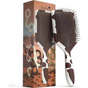 FRAMAR Spazzola Paddle per Capelli Spessi, Spazzola per Donne e Uomini, Hairbrush for Women, Detangler per Capelli Bagnati - Yeehaw