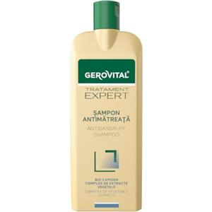 Gerovital Tratament Expert Shampoo Antiforfora - Azione Seboregolatrice e Idratante - con Bio Capigen e Complesso di Estratti Vegetali 400 ml
