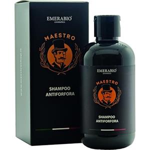 Emerabio cosmetics Shampoo Antiforfora Professionale 250ml - Senza SLS/SLES, Parabeni o Siliconi - Con Timolo, Menta ed Eucalipto - Idratante, Lenitivo, Naturale - Cuoio Capelluto Pulito e Sano