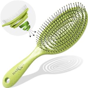 marQus Spazzola Districante Per Capelli - Materiali a Base Vegetale Biodegradabile - 1 Pezzo