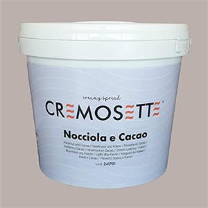 Lucgel Crema Spalmabile Cremosette al Gusto Nocciola e Cacao Leagel - 5,5 Kg -