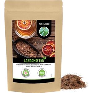 Alpi Nature Lapacho Tè 100g, Corteccia di Lapacho Essiccata e Tagliata, Pau Darco Tisana