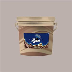 Lucgel Crema Spalmabile Anidra BACI PERUGINA Pasta Cioccolato e Nocciola, 3 Kg
