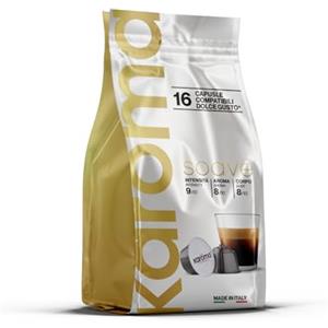 Caffè Karoma Karoma® capsule compatibili con Nescafè Dolce Gusto (16, Caffe Arabica)