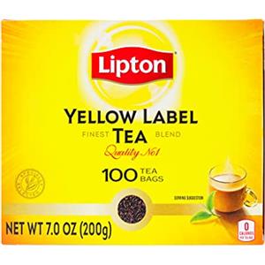 Lipton | Yellow Label | Tè nero classico | 100 filtri