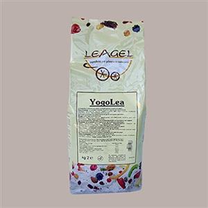 Leagel Lucgel YogoLea Gusto Yogurt Preparato in Polvere Basso Dosaggio Leagel - 2 Kg - ideale per Gelato