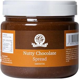 Nutural World - Crema spalmabile di cioccolato nocciola liscia (1kg)