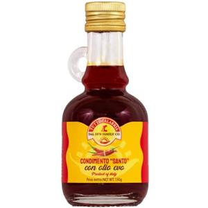 TUTTO CALABRIA TuttoCalabria - Olio Infuso Al Peperoncino Calabrese - Peperoni Calabresi Infusi Con Olio Extravergine Di Oliva 100% - 190 G