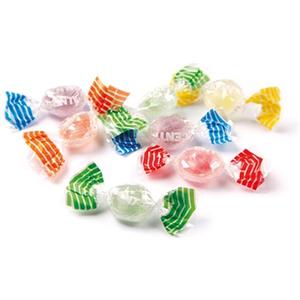 Casa del Fruttino Caramelle alla Stevia Misto Frutta Senza Zucchero g 500 - Dolci grazie all'estratto di Stevia, ai gusti: fragola, arancia, limone, ribes e mela verde