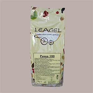 Leagel Base Panna 100 Preparato in Polvere per Gelato a Caldo Gusto Panna e Latte Leagel - 2 Kg -