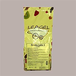 Leagel Neutro Latte 5 Preparato in Polvere per Gelato Lavorazione a Caldo Leagel - 2 Kg -