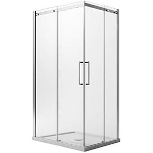 Idralite Box Doccia Rettangolare 70x90CM H200 Vetro Trasparente 8mm Sinistra mod. Prime Corner