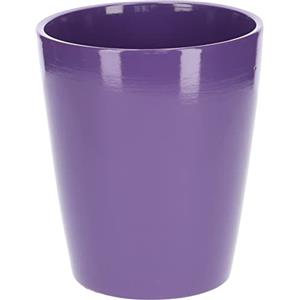 Kotarbau® - Vaso da fiori in ceramica, per orchidee, altezza 150 mm, diametro 120 mm, colore viola