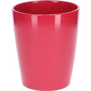 KOTARBAU® Vaso da fiori in ceramica, per orchidee, altezza 150 mm, diametro 120 mm, colore rosa