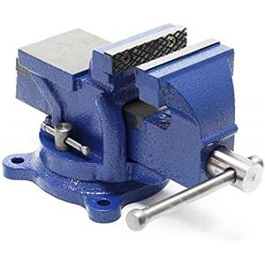 Wiltec Morsa da banco Heavy Duty 75mm con incudine e ganascia di serraggio per sollecitazioni pesanti