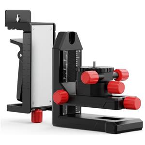 CIGMAN Professional Supporto Universale per Livella Laser, Staffa Laser Regolabile Universale 1/4'' e 5/8",Base Magnetica Multifunzionale