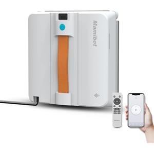 Mamibot W120-DP Robot Lavavetri Professionale con Doppio Spray Attivo, Mappatura Intelligente Avanzata, Controllo App e Telecomando, Programmazione Oraria, Sicurezza Anticaduta per Vetri da Pulizia