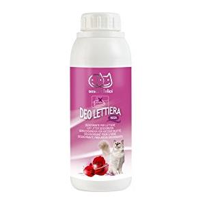 CAMON | Deodorante Lettiera Gatti con Essenza di Rosa, 400g, Neutralizza gli Odori, Sicuro per Animali