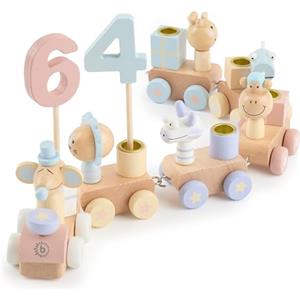 BIECO | trenino legno | treno bambini porta candele