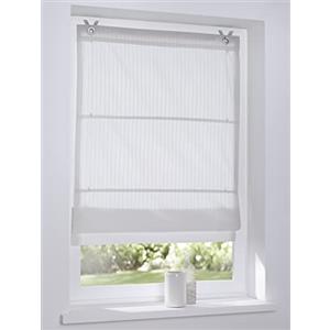 Kutti Tenda a pacchetto Verlock bianco Tendine righe con occhielli 45 x 140 cm