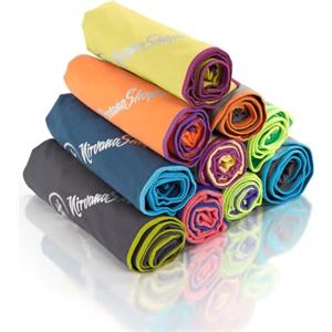 NirvanaShape Asciugamano Microfibra | 14 colori | 8 taglie | Asciugatura Rapida, Leggero, Assorbente | Asciugamano da Viaggio/Asciugamano da Bagno | Ideale per Viaggi, Spiaggia, Yoga, Sauna