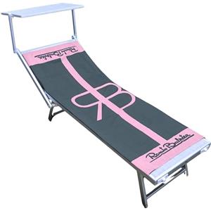 o-day Renato Balestra Telo Mare Microfibra Grande 170x90cm Asciugamano Morbido e Compatto Salvaspazio Deluxe (05- Rosa/Grigio)