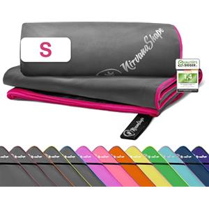 NirvanaShape Asciugamani in microfibra | assorbenti, leggeri, asciugano in fretta | Asciugamani da bagno, asciugamani da viaggio, spiaggia, asciugamani sportivi | Ideali per fitness, yoga, sauna