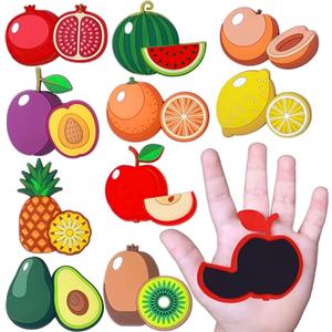 SUPINEEDO Magnete da frigorifero per bambino 1-3, forte magnete magnetico in gomma, magneti per bambino lavagna