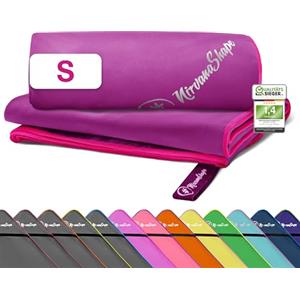 NirvanaShape Asciugamani in microfibra | assorbenti, leggeri, asciugano in fretta | Asciugamani da bagno, asciugamani da viaggio, spiaggia, asciugamani sportivi | Ideali per fitness, yoga, sauna