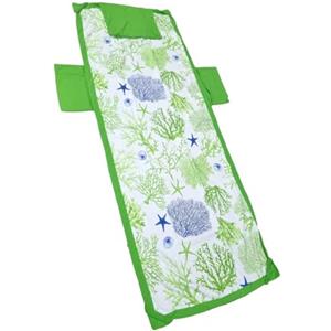 GX GARGIX GARGIX Telo mare lettino microfibra con molle tasche con e senza cuscino Fantasia (Mcc-3, CON CUSCINO)