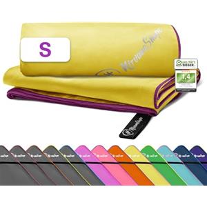 NirvanaShape Asciugamani in microfibra | assorbenti, leggeri, asciugano in fretta | Asciugamani da bagno, asciugamani da viaggio, spiaggia, asciugamani sportivi | Ideali per fitness, yoga, sauna