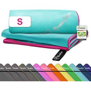 NirvanaShape Asciugamani in microfibra | assorbenti, leggeri, asciugano in fretta | Asciugamani da bagno, asciugamani da viaggio, spiaggia, asciugamani sportivi | Ideali per fitness, yoga, sauna