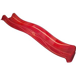 AVANTI TRENDSTORE - Ulvo - Scivolo in plastica sintetica per bambini, in colori e misure diverse (Breve: 220 cm, Rosso)