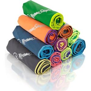 NirvanaShape Asciugamano Microfibra | 14 colori | 8 taglie | Asciugatura Rapida, Leggero, Assorbente | Asciugamano da Viaggio/Asciugamano da Bagno | Ideale per Viaggi, Spiaggia, Yoga, Sauna