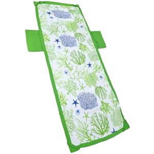 GX GARGIX GARGIX Telo mare lettino microfibra con molle tasche con e senza cuscino Fantasia (Msc-3, SENZA CUSCINO)