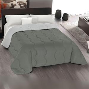 MAXIME MAISON - Piumone Matrimoniale Invernale 260x260cm, Trapunta Invernale Matrimoniale (300gr/mq) Coperta Calda in Microfibra, Copriletto per Stagioni Fredde, Design Double Face, Made in Italy