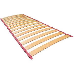 Cortassa Soluko Doga Avvolgibile Plus 80cm/200cm - Rete a Doghe Flessibile in Legno di Faggio, Arrotolabile, Accorciabile e Silenziosa - Per Letti Sagomati, Divani, Camper, Facile da Installare