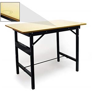 Wiltec Banco da lavoro pieghevole Max. 150kg Tavolo pieghevole con metro